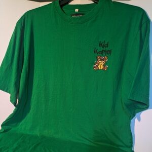 Kid Kartel Green Graphic Short Sleeve Tee
